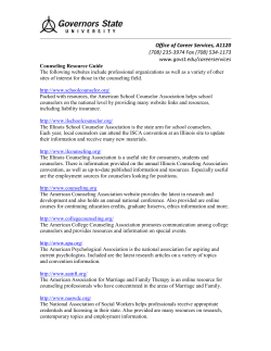 Counseling 
