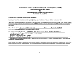 quality assurance report