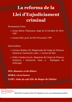 Cartell de l'acte