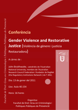 Cartell de la conferència