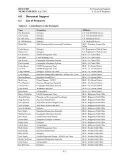 6.0 Document Support