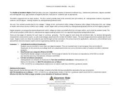 Retention and Graduation Rates