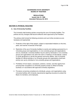 Concealed Carry Policy