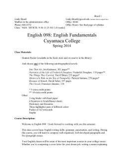 syllabus