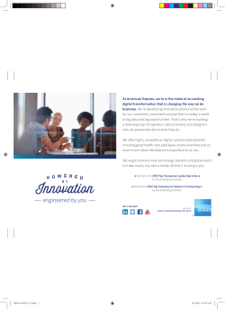 Amex Advert [PDF 522.05KB]