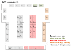 Careers Fair 2014 BUPA Lounge Floor Plan [PDF 207.95KB]