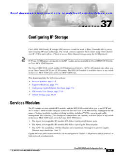 Configuring IP Storage