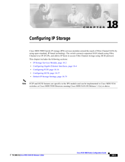 Configuring IP Storage