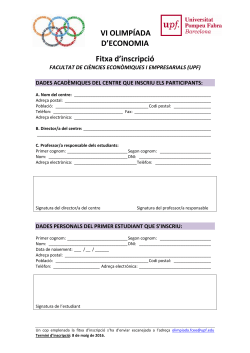 formulari d' inscripci