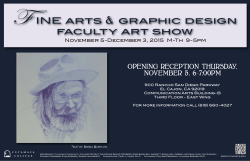 Fall 2015 - Faculty Art Show Exhibition