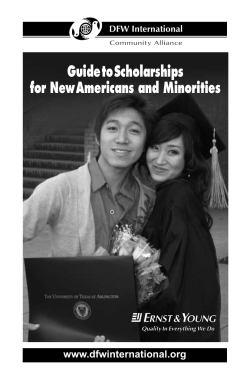 New Americans Minorities Scholarships Guid