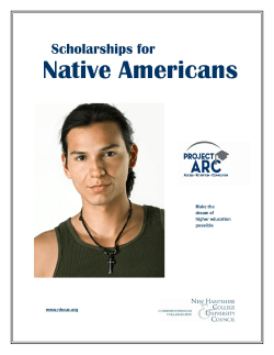 Native American Scholarships Guide