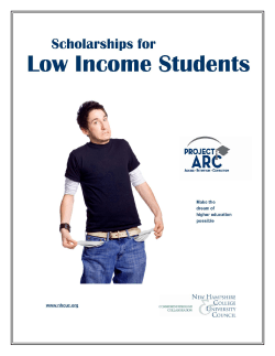Low Income Scholarship Guide