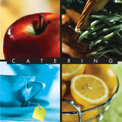 Cuyamaca College Catering Guide
