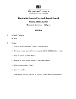 Agendas