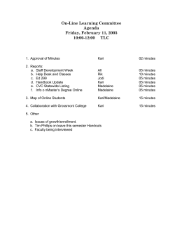 Agendas