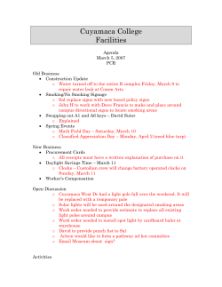 Agendas Notes