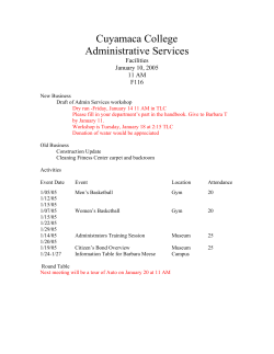Agendas Notes