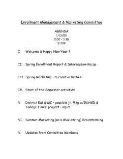 Agendas