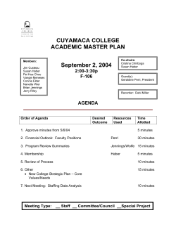 Agendas