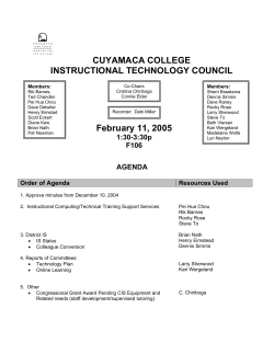Agendas