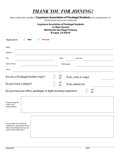 CAPS Application