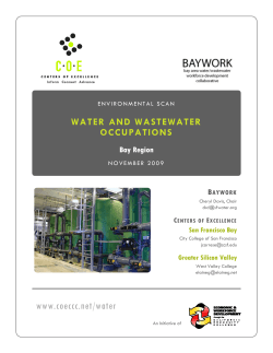 Bay Area Water Industry Employment