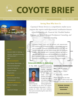 Coyote Brief - 2011 Spring Issue
