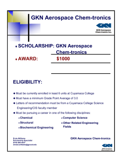 GKN Chem-tronics Engineering Scholarship