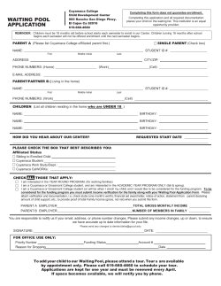Application - Waiting List - PDF opens in a new window