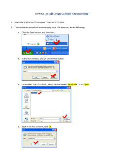 How to Install Gregg College Keyboarding
