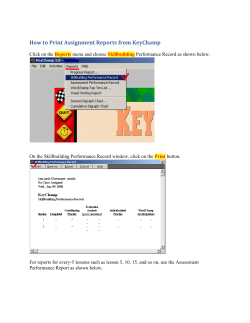 How to Print Assignments at the Lab