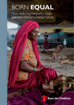 new report from Save the Children,