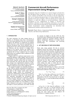 Commercial Aircraft Performance Improvement Using Winglets