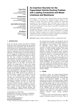 An insertion heuristic for the capacitated vehicle routing problem with loading constraints and mixed linehauls and backhauls