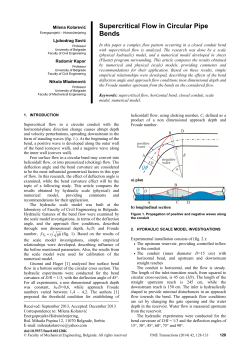 Supercritical Flow in Circular Pipe Bends