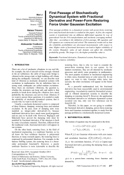 First Passage of Stochastically Dynamical System with Fractional Derivative and Power-form Restoring Force under Gaussian Excitation