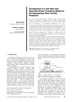 Development of a new Near-wall Reynolds Stress Turbulence Model for Jet Impingement Heat Transfer Prediction