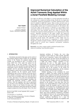 Improved Numerical Calculation of the Airfoil Transonic Drag Applied Within a Zonal Flowfield Modeling Concept