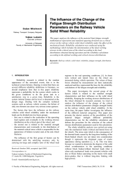 The Influence of the Change of the Fatigue Strength Distribution Parameters on the Railway Vehicle Solid Wheel Reliability