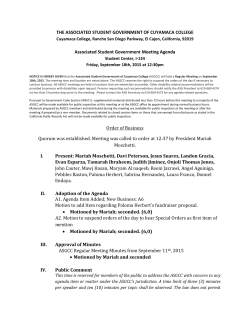 minutes for 09/18/2015, PDF opens in new window