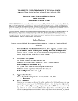 minutes for 10/09/2015, PDF opens in new window