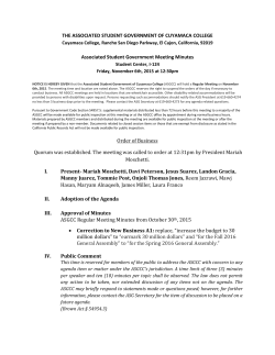 minutes for 11/06/2015, PDF opens in new window