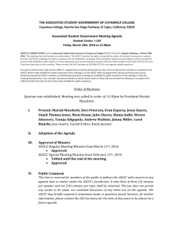 minutes for 03/18/2016, PDF opens in new window