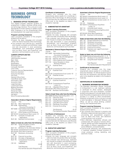 Degrees/Certificates