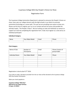 Peoples Choice Car Show