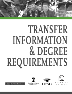 039 - 045 Part 7 - Transfer Information and Degree Requirements