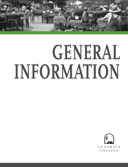 009 - 011 Part 3 - General Information