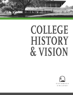 005 - 007 Part 2 - College History and Vision