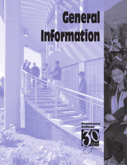 Link to General Information, Admission Information, Services for Students, Academic Policies, & Transfer Information & Degree Requirements Pages